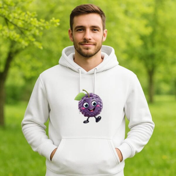 Kiwi Vibrant Elegant Hoodie - Image 4