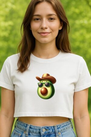 Lemon Tasty Creative Croptop