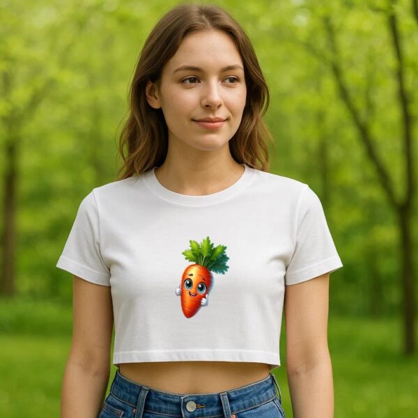 Lemon Zesty Minimal Croptop - Image 3